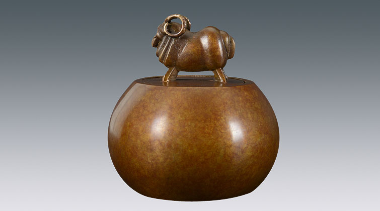 祈福临门茶叶罐