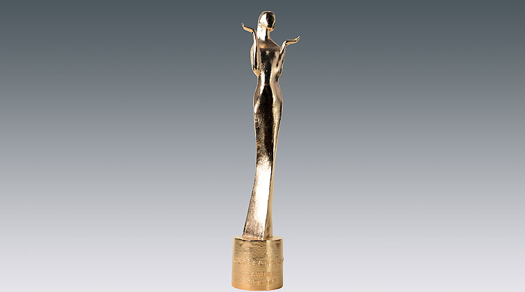 文化产业年度人物奖杯